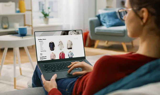 Shopping – Passez votre commande en ligne