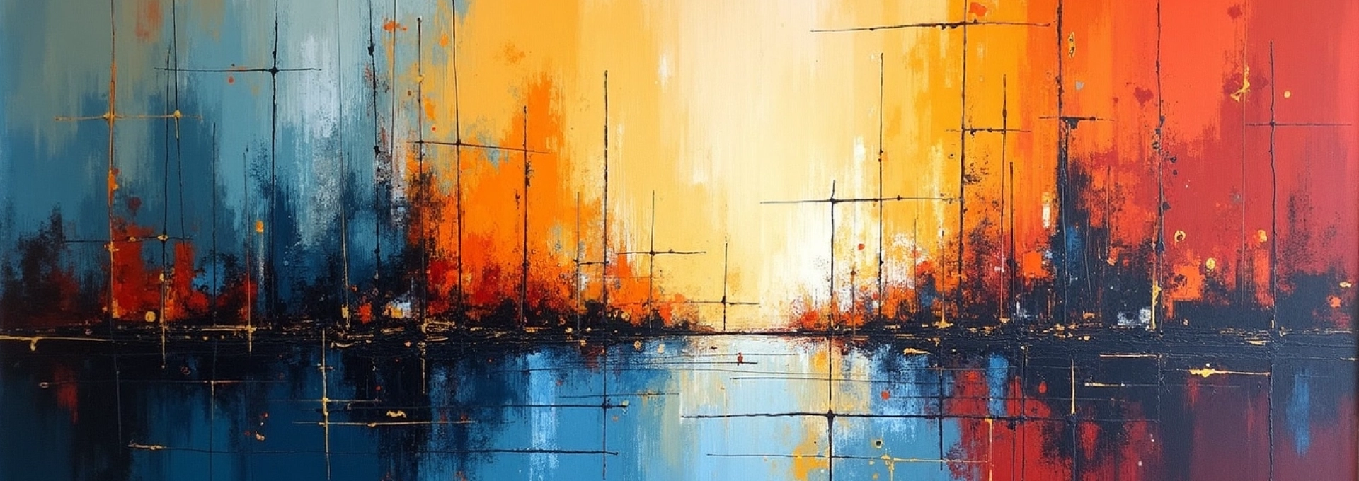 Tableaux abstraits XXL