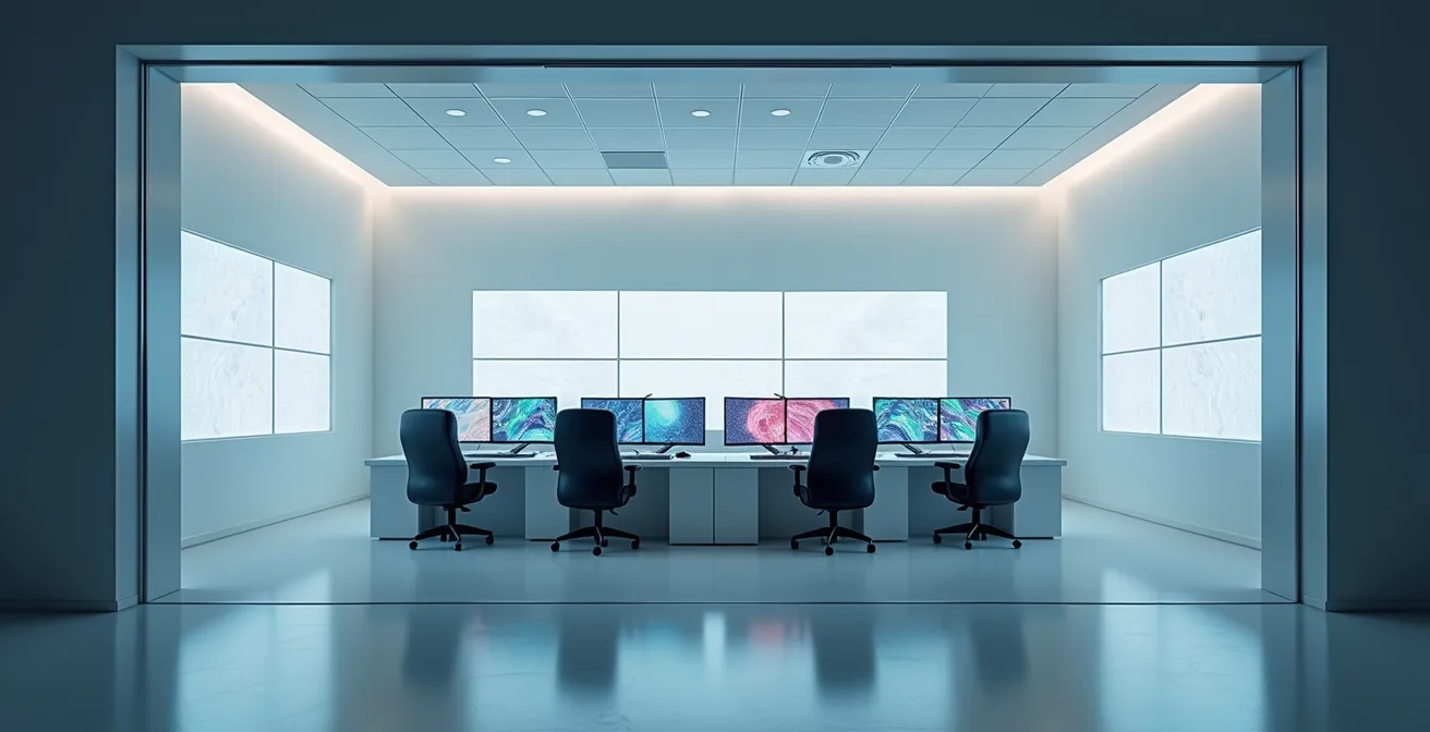 Centre de contrôle énergétique avec supervision en temps réel