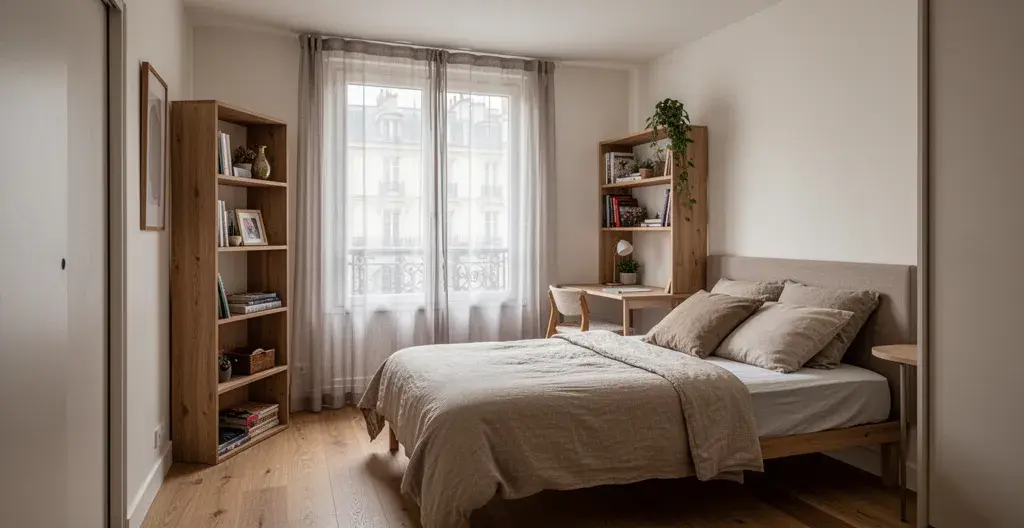 Appartement meublé type T2 destiné à la location LMNP